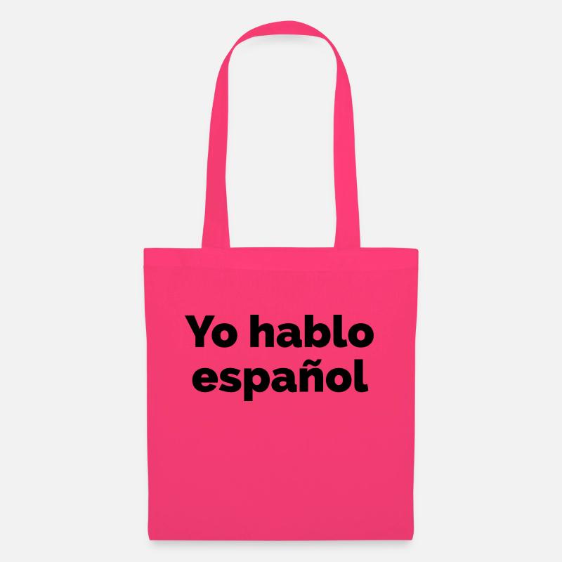 Ich spreche Spanisch - spanische Sprache Spruch - Stoffbeutel - Azalea