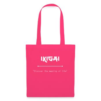Ikigai Japan Art Basic - Tote Bag - azalea - Front
