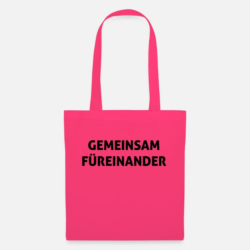 Gemeinsam füreinander - Stoffbeutel - Azalea