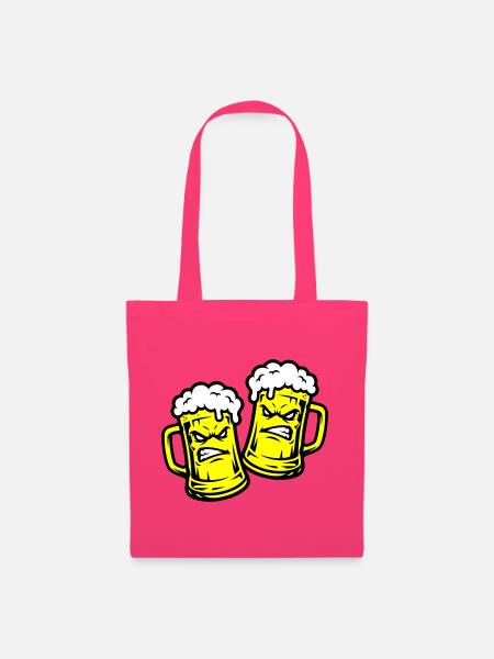 Bier Comic Bierglas - Stoffbeutel - Azalea