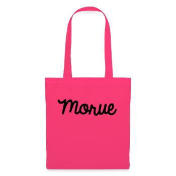 Morue - Sac en tissu - rose azalée - Devant