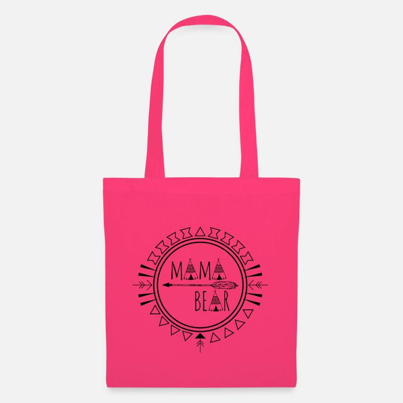 Mama Bear - Stoffbeutel - Azalea