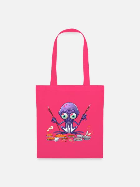 Der Algen-Octopus Küchenchef - Stoffbeutel - Azalea