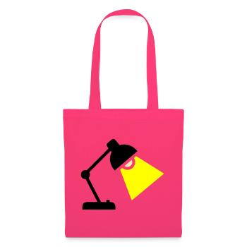 Idée de lampe de bureau - Sac en tissu - rose azalée - Devant