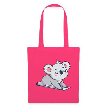 Weicher Koala, der auf dem Teppich ruht - Stoffbeutel - Azalea - Vorne