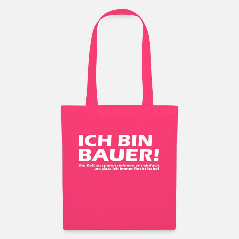 Ich bin Bauer! - Stoffbeutel - Azalea