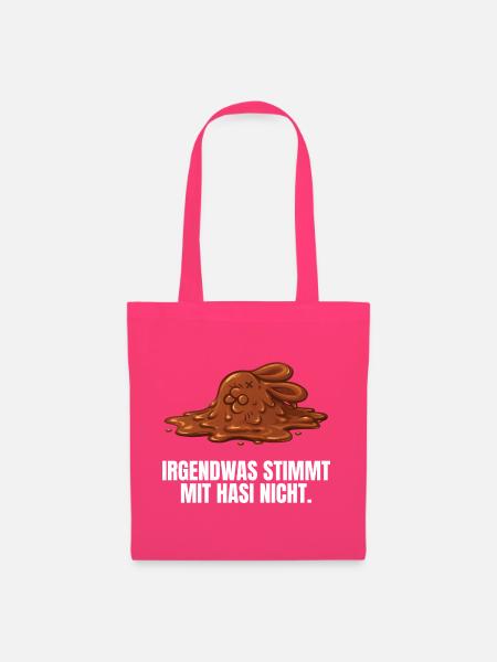 Irgendwas stimmt mit Hasi nicht - Stoffbeutel - Azalea
