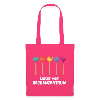 Leiter vom Rechenzentrum EDV  - Stoffbeutel - Azalea - Vorne