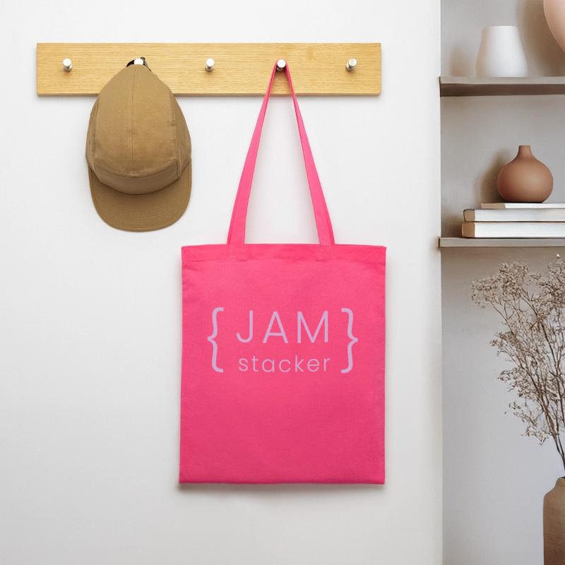 JAMstack - Javascript, APIs, Markup DeTypo Designs Stoffbeutel