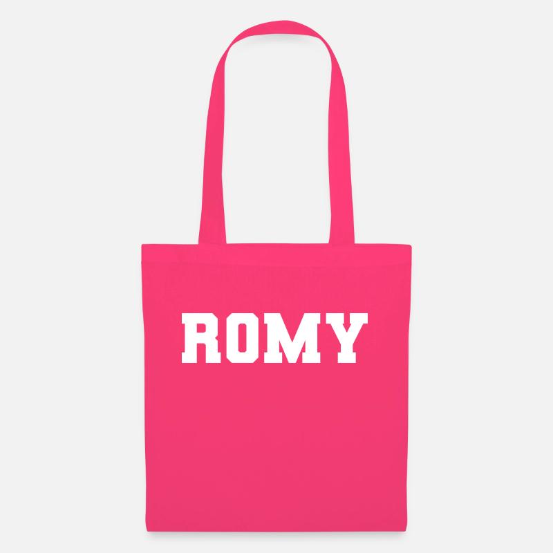 Name - Romy - Stoffbeutel - Azalea