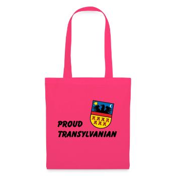 Fier Transylvanien - Sac en tissu - rose azalée - Devant