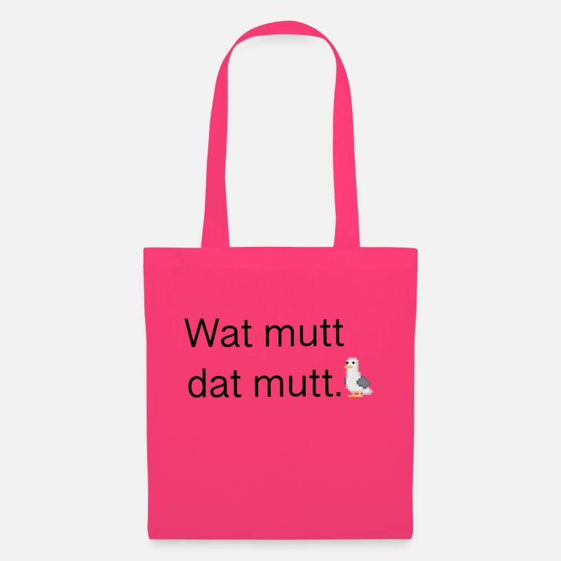 Wat mutt dat mutt - Stoffbeutel - Azalea