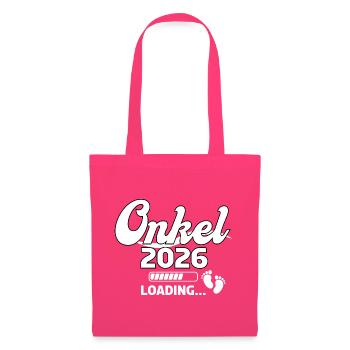 Onkel 2026 Loading Design - Stoffbeutel - Azalea - Vorne