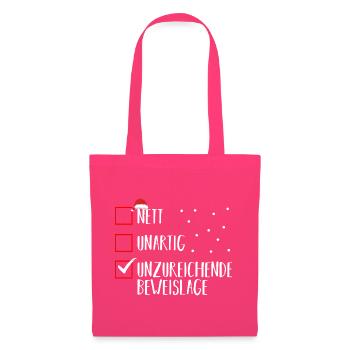 Santa Claus Christmas Time Naughty Christmas - Tote Bag - azalea - Front