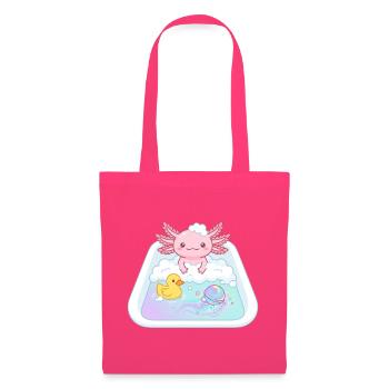 Bathtubs Axolotl - Tote Bag - azalea - Front