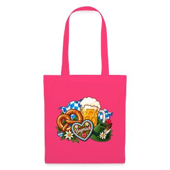 Bayerische Gemütlichkeit Volksfest - Stoffbeutel - Azalea - Vorne