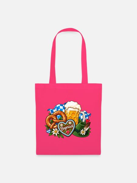 Bayerische Gemütlichkeit Volksfest - Stoffbeutel - Azalea