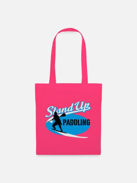 Stand Up Paddling - Stoffbeutel - Azalea