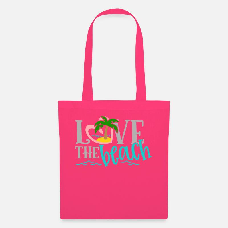 Love the beach - Stoffbeutel - Azalea
