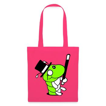 Caterpillar Sir Mr. Rich Monocle Lunettes Trou Cylindrique - Sac en tissu - rose azalée - Devant