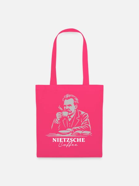 Nietzsche-Kaffeeporträt - Stoffbeutel - Azalea