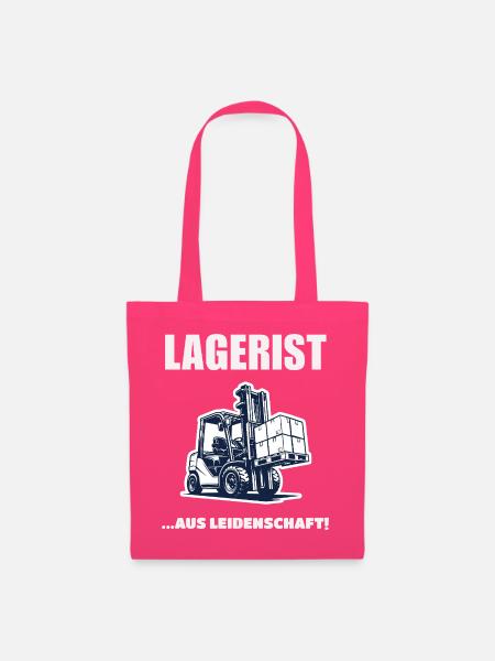 Lagerist Aus Leidenschaft Staplerfahrer Geschenk - Stoffbeutel - Azalea