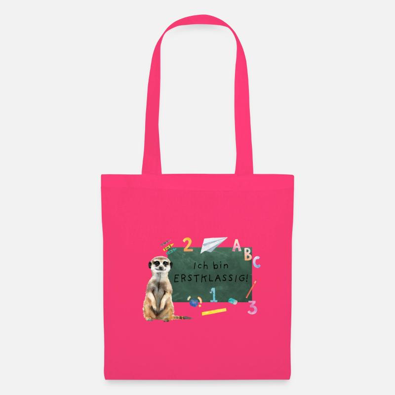 Erdmännchen Einschulung - Stoffbeutel - Azalea