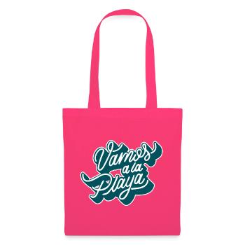 Vamos à la playa - Stoffbeutel - Azalea - Vorne
