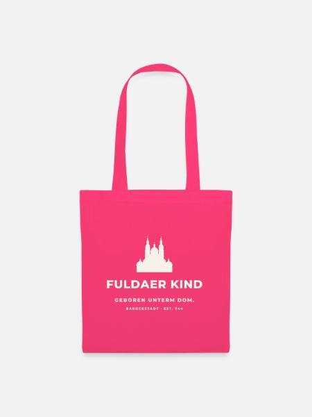 Fuldaer Kind – Geboren unterm Dom - Stoffbeutel - Azalea