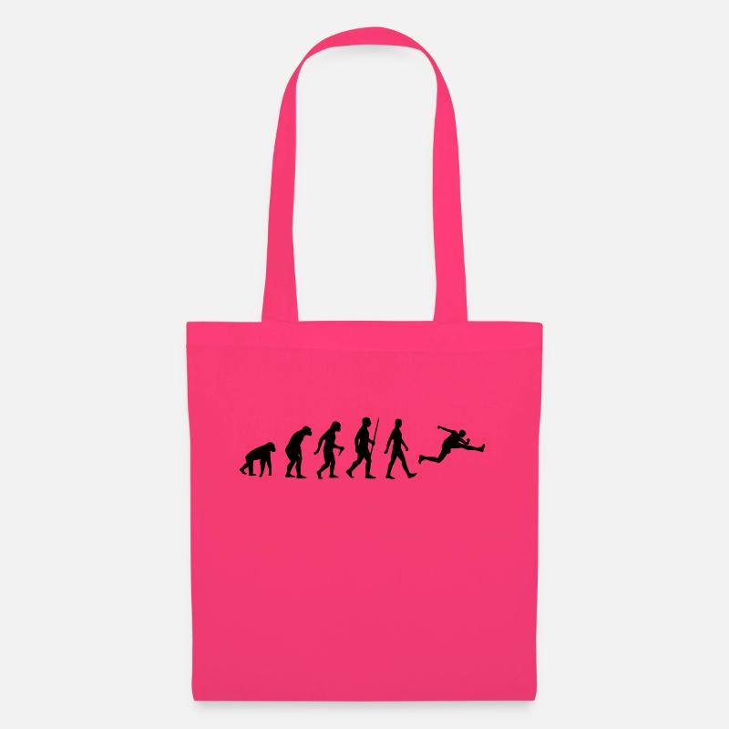 Saut en longueur évolution athlétisme haies Ape - Sac en tissu - rose azalée