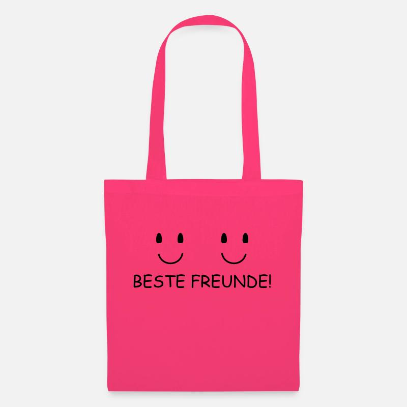 Beste Freunde - Stoffbeutel - Azalea