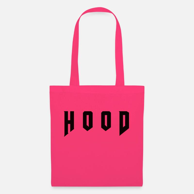 Cappuccio - Borsa di stoffa - azalea