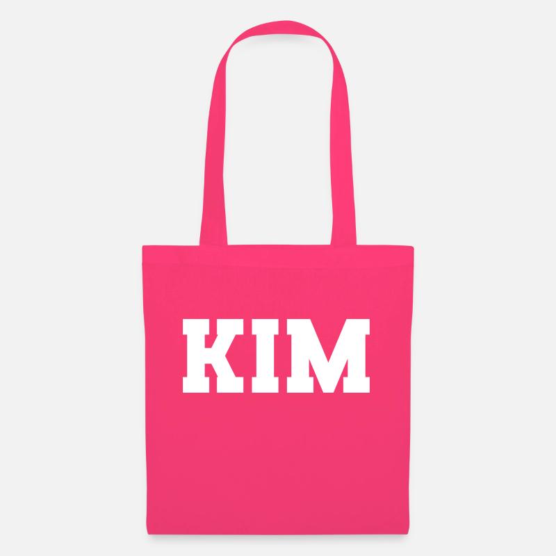 Name - Kim - Stoffbeutel - Azalea