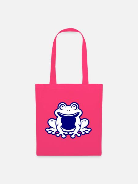 Kröte Comic Frosch - Stoffbeutel - Azalea