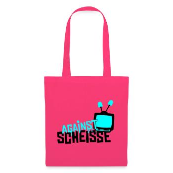 against shit - television - Tote Bag - azalea - Front