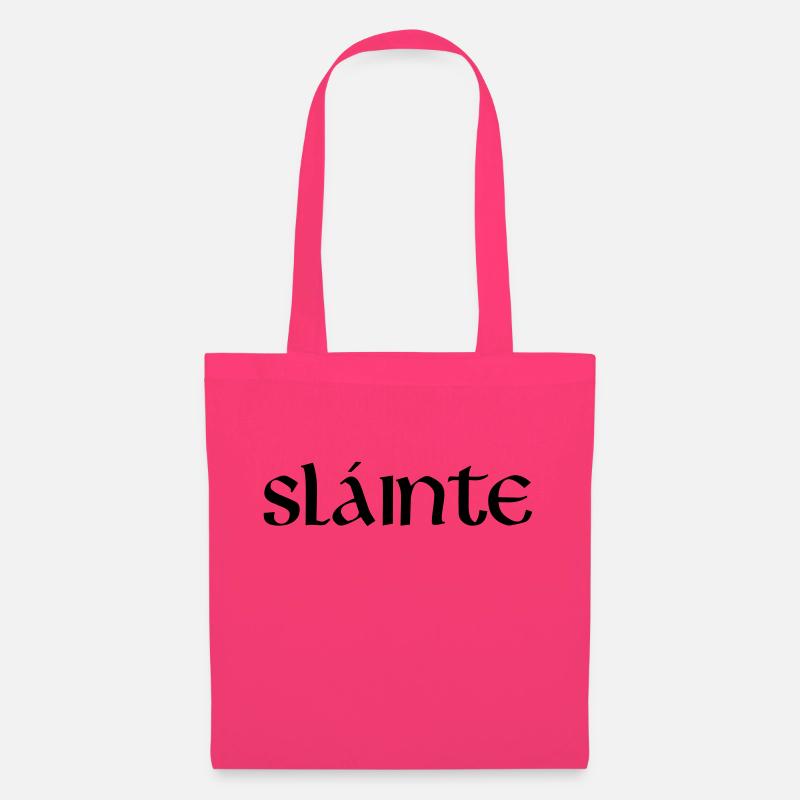 Slainte text de - Stoffbeutel - Azalea