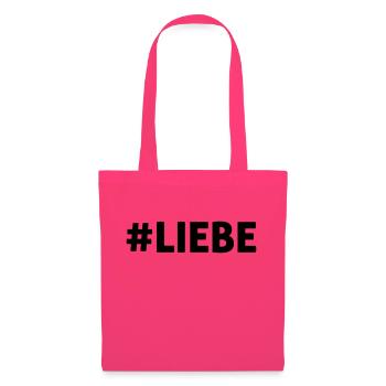 #LIEBE - Stoffbeutel - Azalea - Vorne