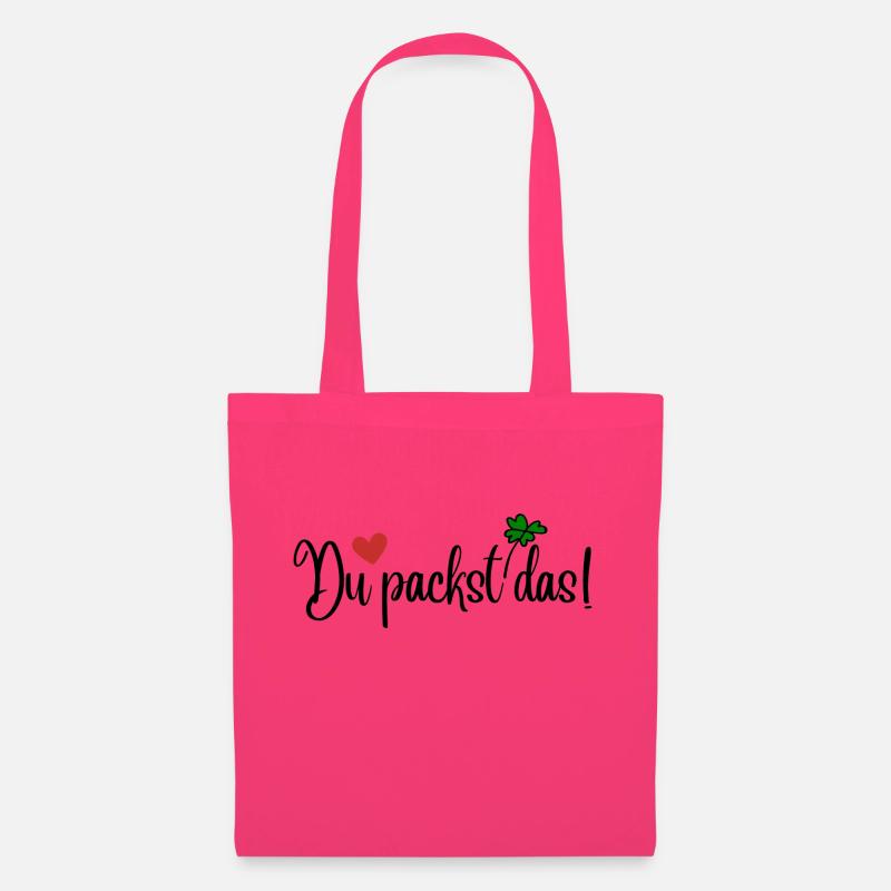 Du packst das - Stoffbeutel - Azalea