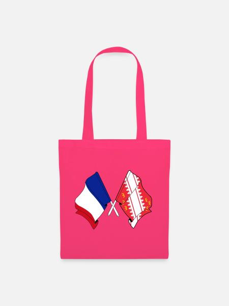 Elsass & Frankreich überquert - Stoffbeutel - Azalea