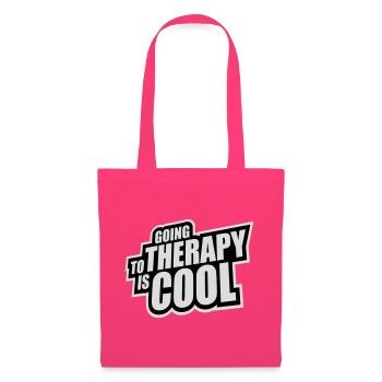 Going To Therapy Is Cool Funny Mentally Healthy - Tote Bag - azalea - Front