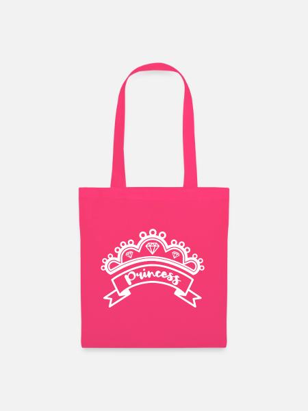Princess Prinzessin Krone Crown - Stoffbeutel - Azalea