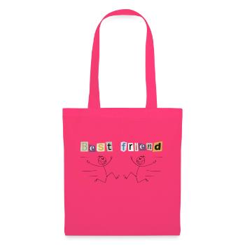 BEST FRIEND one - Stoffbeutel - Azalea - Vorne