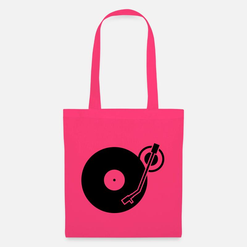 DJ Plattenspieler Turntable Schallplatte Tonarm - Stoffbeutel - Azalea