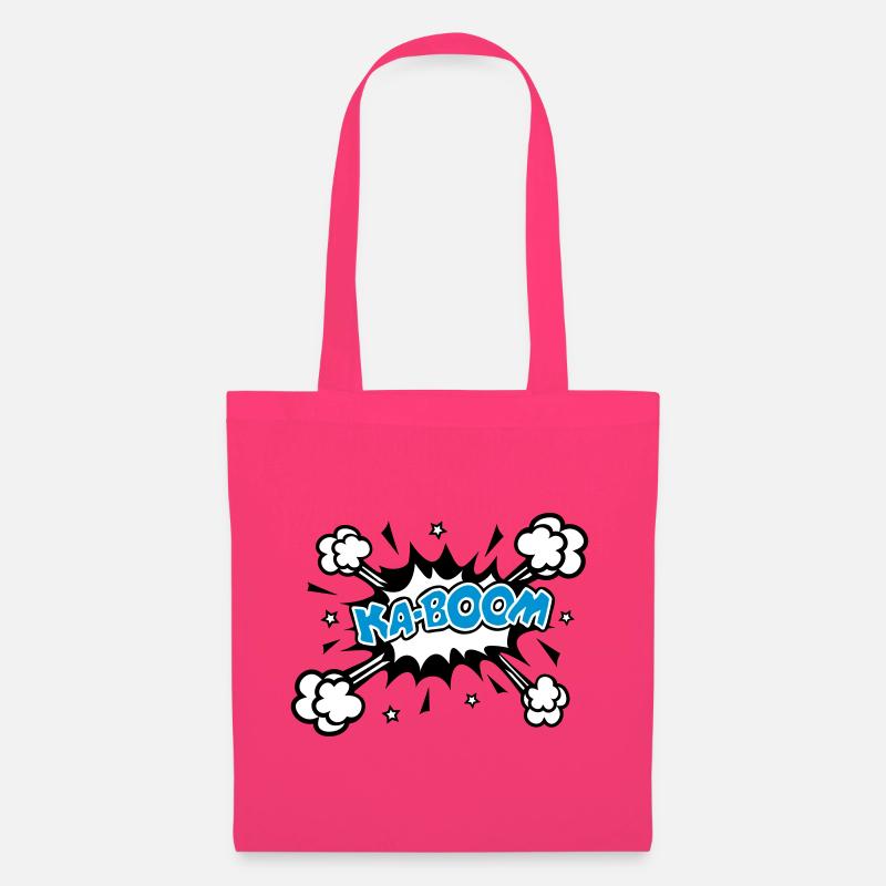Comic, KABOOM, Explosion, Boom, Bang, Sprechblase - Stoffbeutel - Azalea