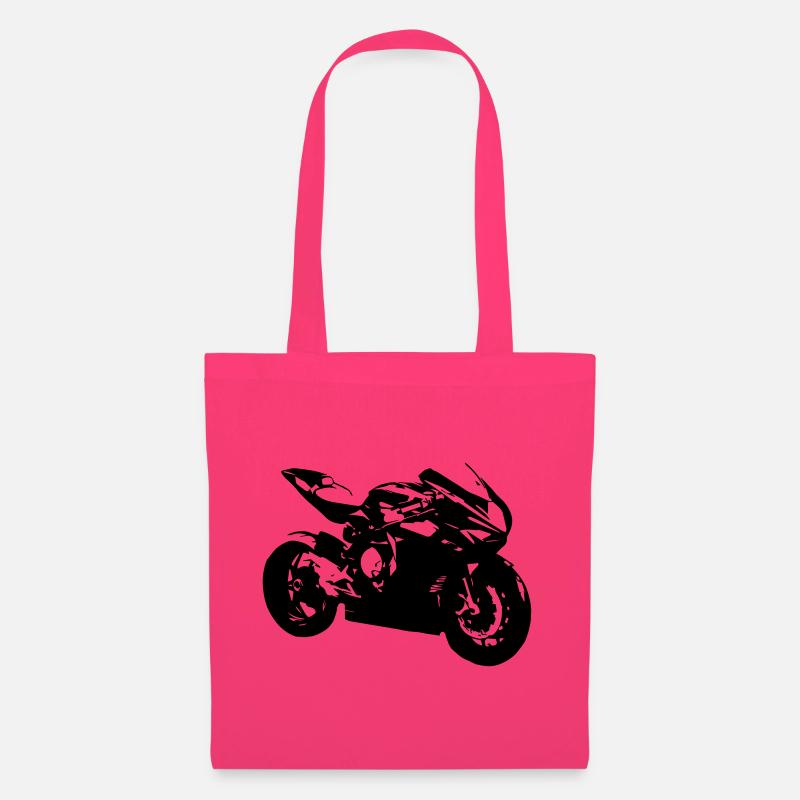 Motorrad - Stoffbeutel - Azalea