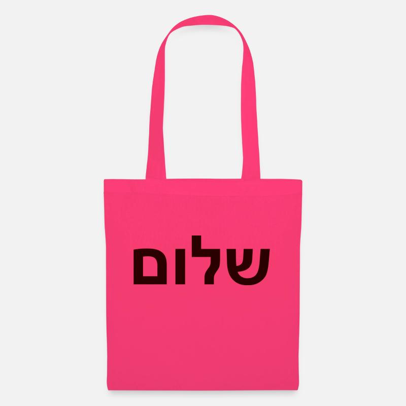Shalom - Stoffbeutel - Azalea