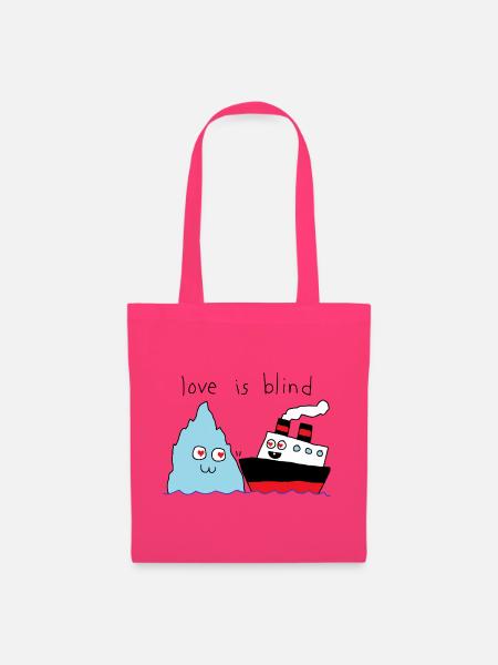 Liebe ist blind - Stoffbeutel - Azalea