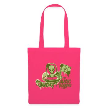 Alien Ufo Graffiti Graphic - Tote Bag - azalea - Front