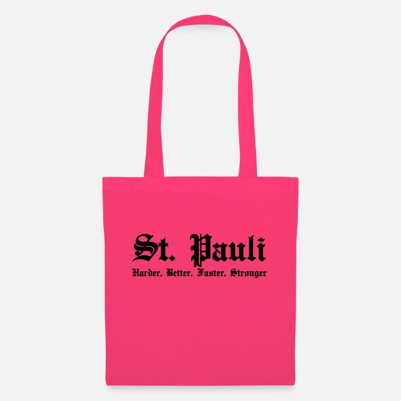 St. Pauli Harder Better Faster Stronger - Stoffbeutel - Azalea