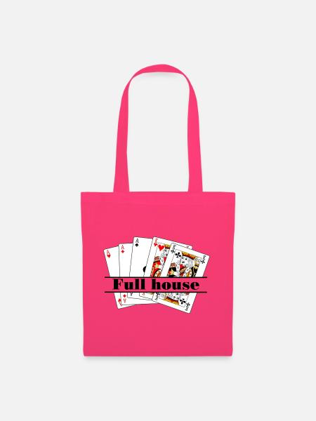Volles Haus Banner - Stoffbeutel - Azalea